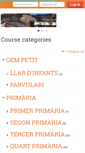 Mobile Screenshot of moodle.escolagem.cat